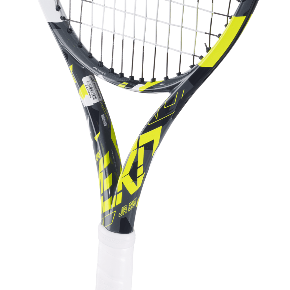 Babolat Aero Junior 26 Tennis Racquet - 240 g - Grey Yellow White