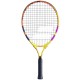 Babolat Nadal Junior 21 No Cover Tennis Racquet - 177 g - Yellow Orange Purple Babolat Nadal Junior 21 No Cover Tennis Racquet - 177 g - Yellow Orange Purple
