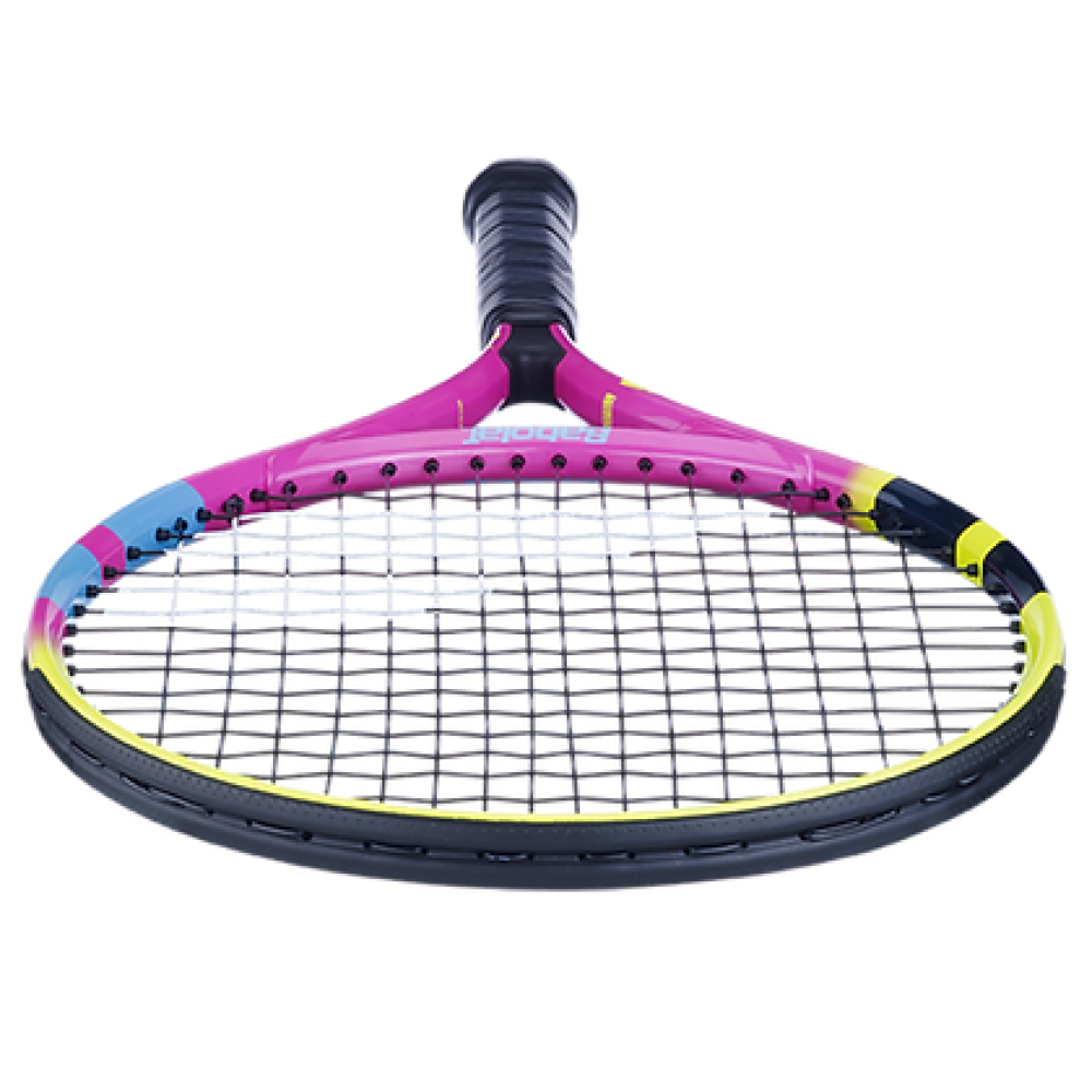 Babolat Nadal Junior 23 Tennis Racquet - 215 g - Yellow Pink Blue Babolat Nadal Junior 23 Tennis Racquet - 215 g - Yellow Pink Blue