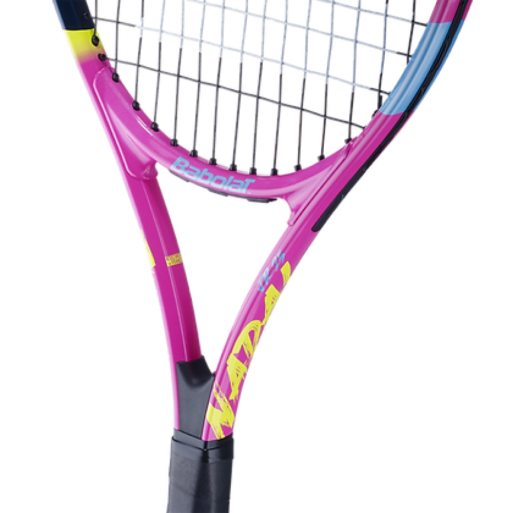 Babolat Nadal Junior 25 Tennis Racquet - 240 g - Yellow Pink Blue Babolat Nadal Junior 25 Tennis Racquet - 240 g - Yellow Pink Blue