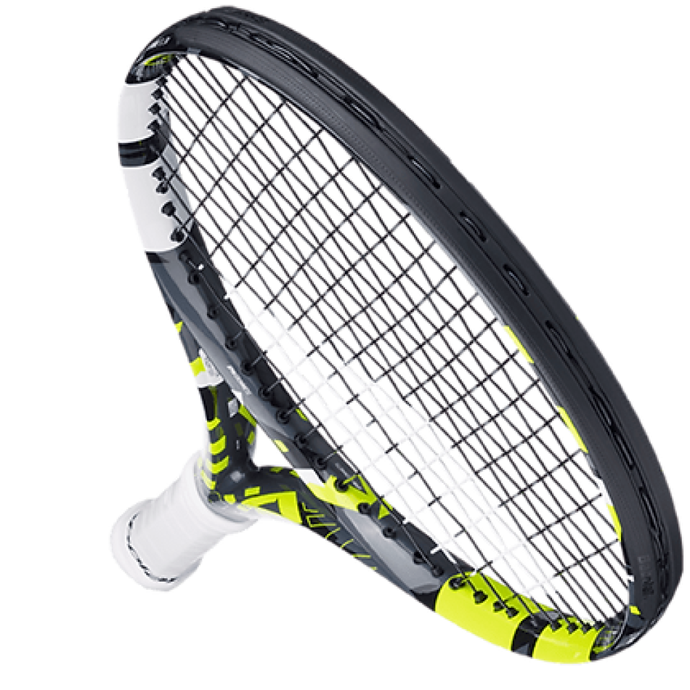 Babolat Pure Aero Junior 25 Tennis Racquet - 235 g - Grey Yellow White Babolat Pure Aero Junior 25 Tennis Racquet - 235 g - Grey Yellow White
