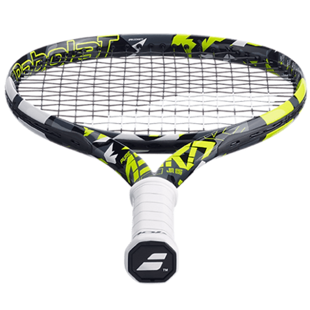 Babolat Pure Aero Junior 25 Tennis Racquet - 235 g - Grey Yellow White Babolat Pure Aero Junior 25 Tennis Racquet - 235 g - Grey Yellow White