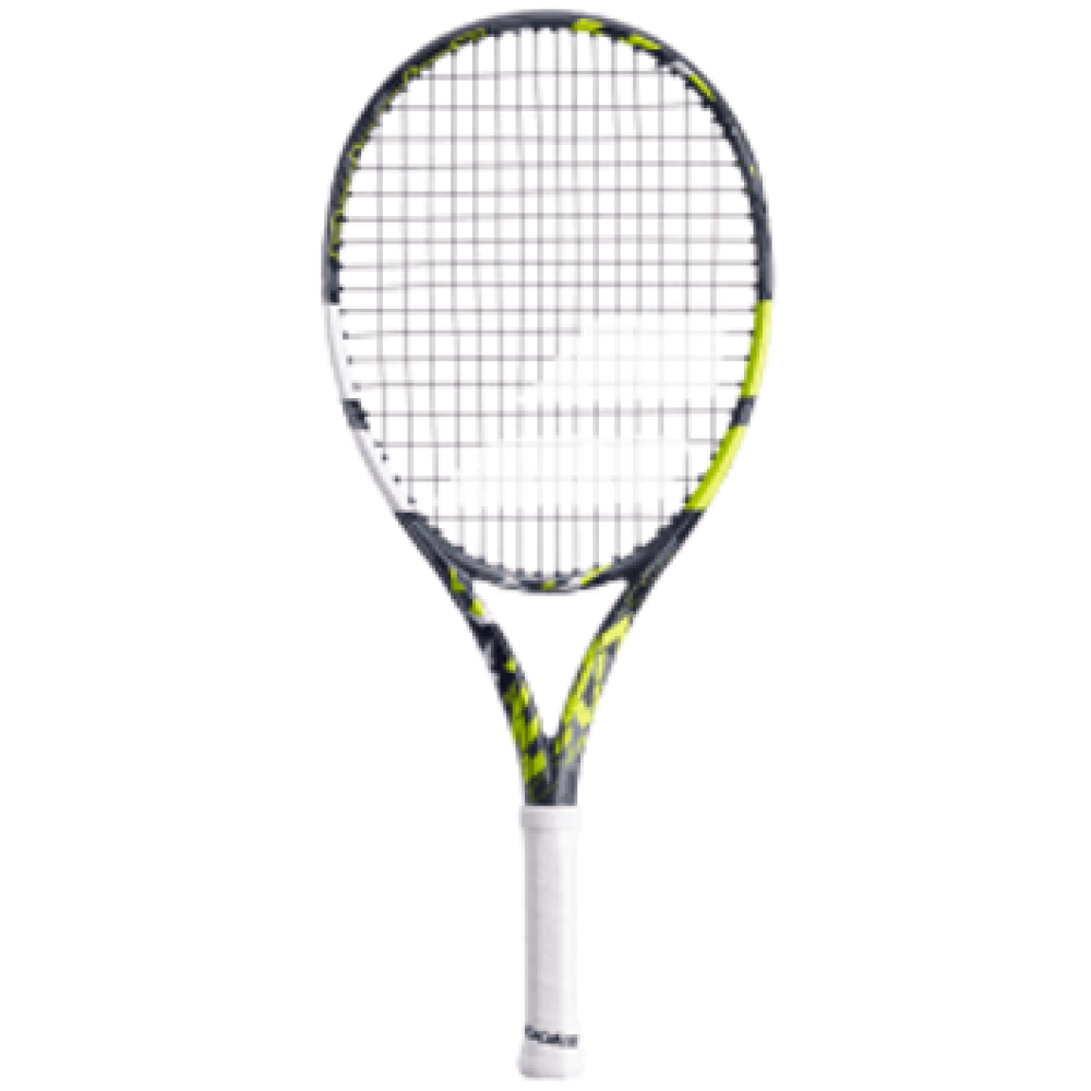 Babolat Pure Aero Junior 25 Tennis Racquet - 235 g - Grey Yellow White Babolat Pure Aero Junior 25 Tennis Racquet - 235 g - Grey Yellow White