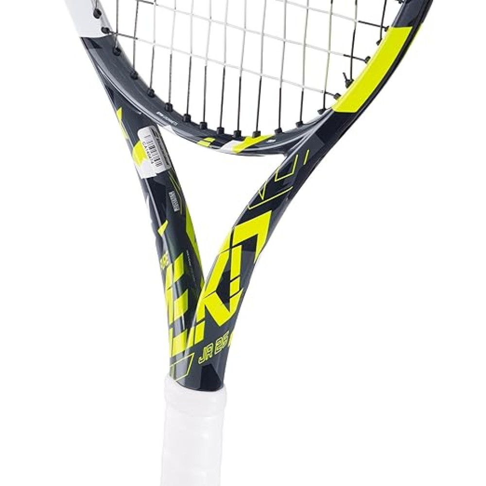 Babolat Pure Aero Junior 26 Tennis Racquet - 250 g - Grey Yellow White Babolat Pure Aero Junior 26 Tennis Racquet - 250 g - Grey Yellow White