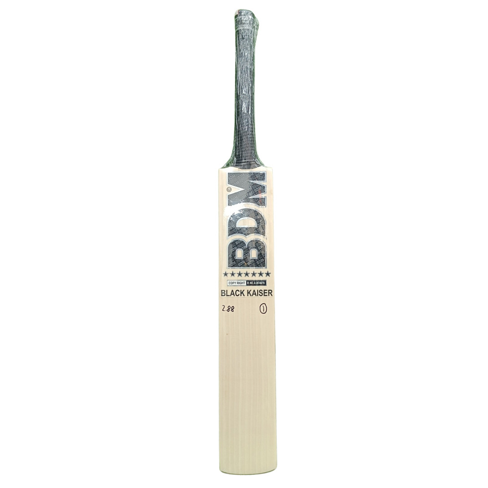 BDM Black Kaiser English Willow Cricket Bat