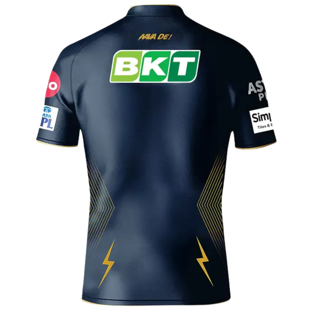 Gujrat Titans IPL Replica Cricket Jersey 2025 (GT 2025 With Name Personalization)