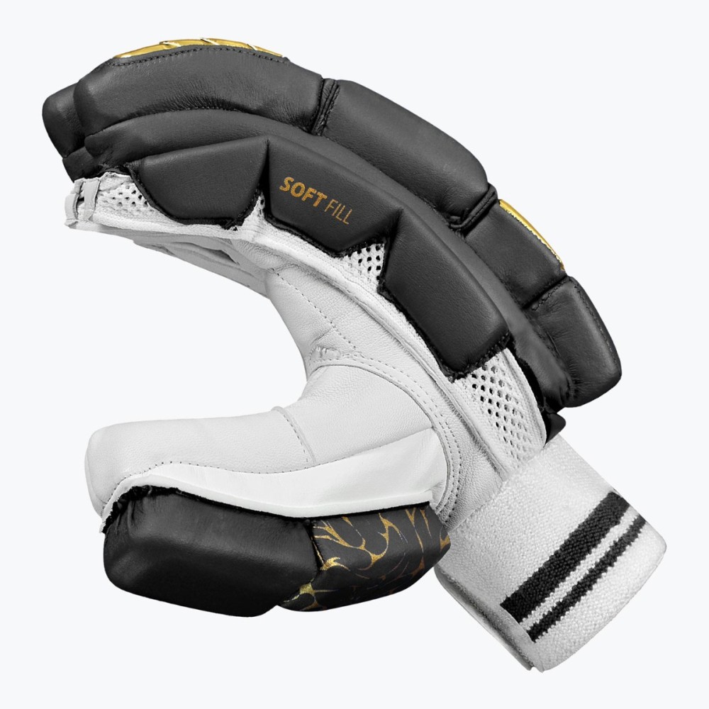 DSC Flite 20/20 Cricket Batting Gloves (Black)