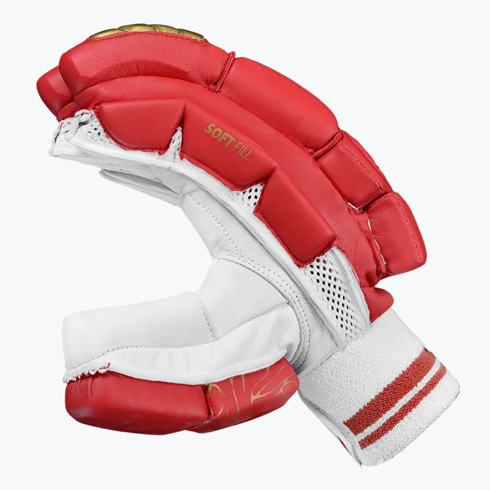 DSC Flite 20/20 Cricket Batting Gloves (Red)