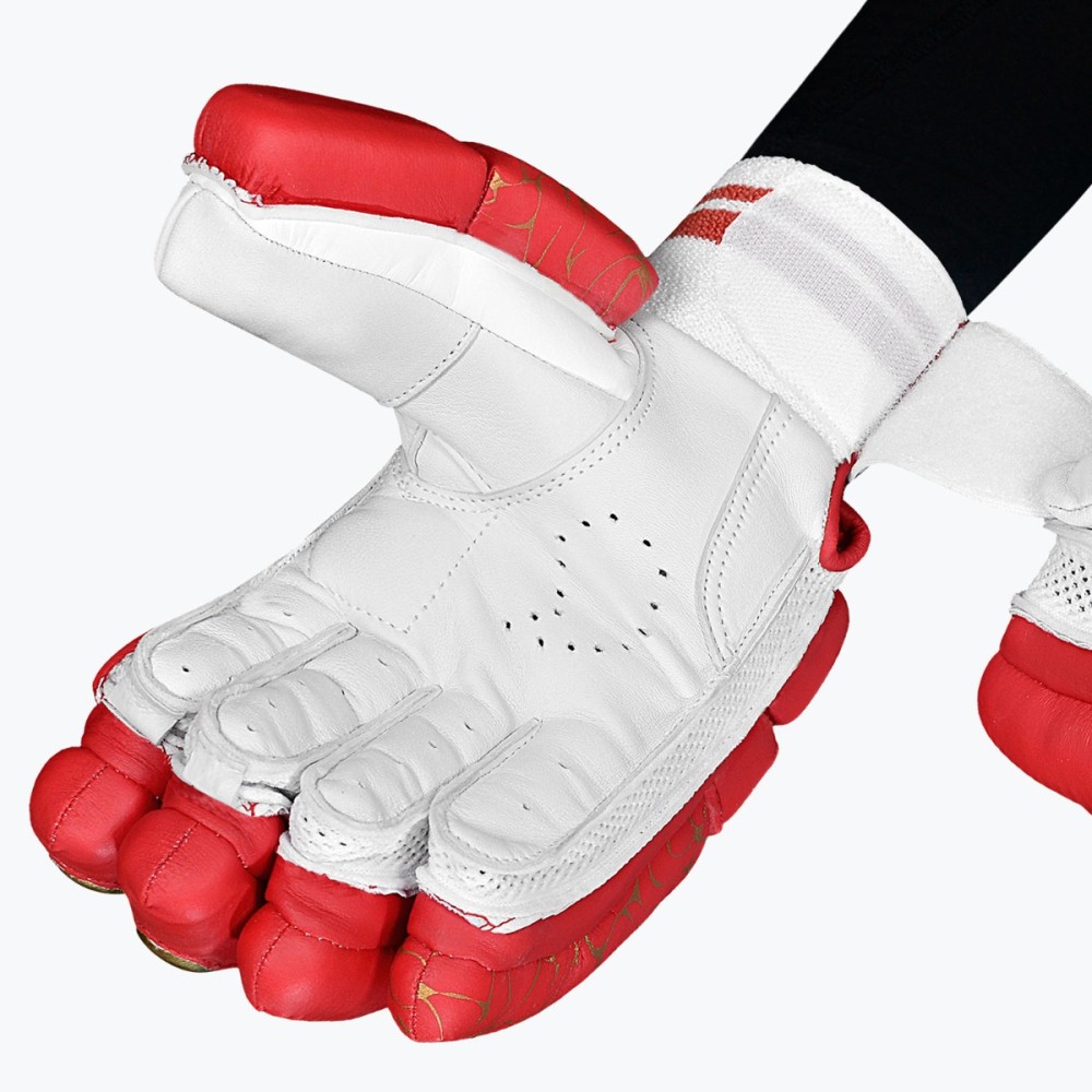 DSC Flite 20/20 Cricket Batting Gloves (Red)