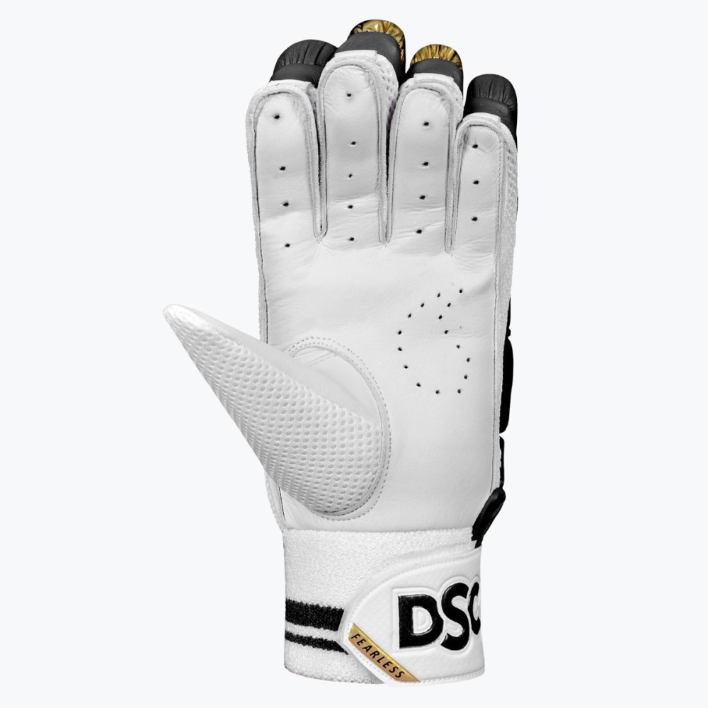 DSC Strike 20/20 Cricket Batting Gloves (Black)