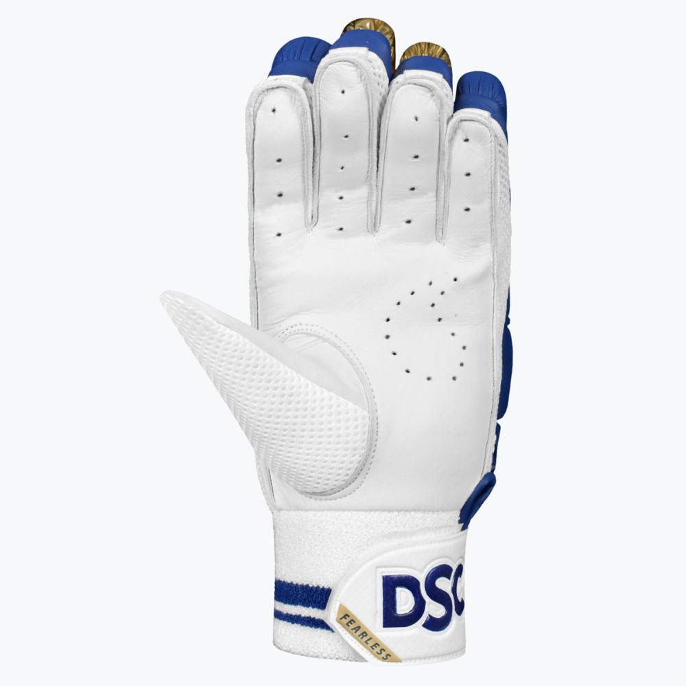 DSC Strike 20/20 Cricket Batting Gloves (Blue)