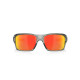 Oakley Customized Turbine Polished Clear Prizm Ruby Polarized Sunglass