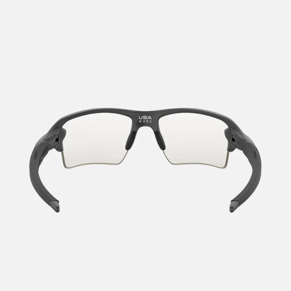 Oakley Flak 2.0 XL Steel Clear Photochromatic Sunglass