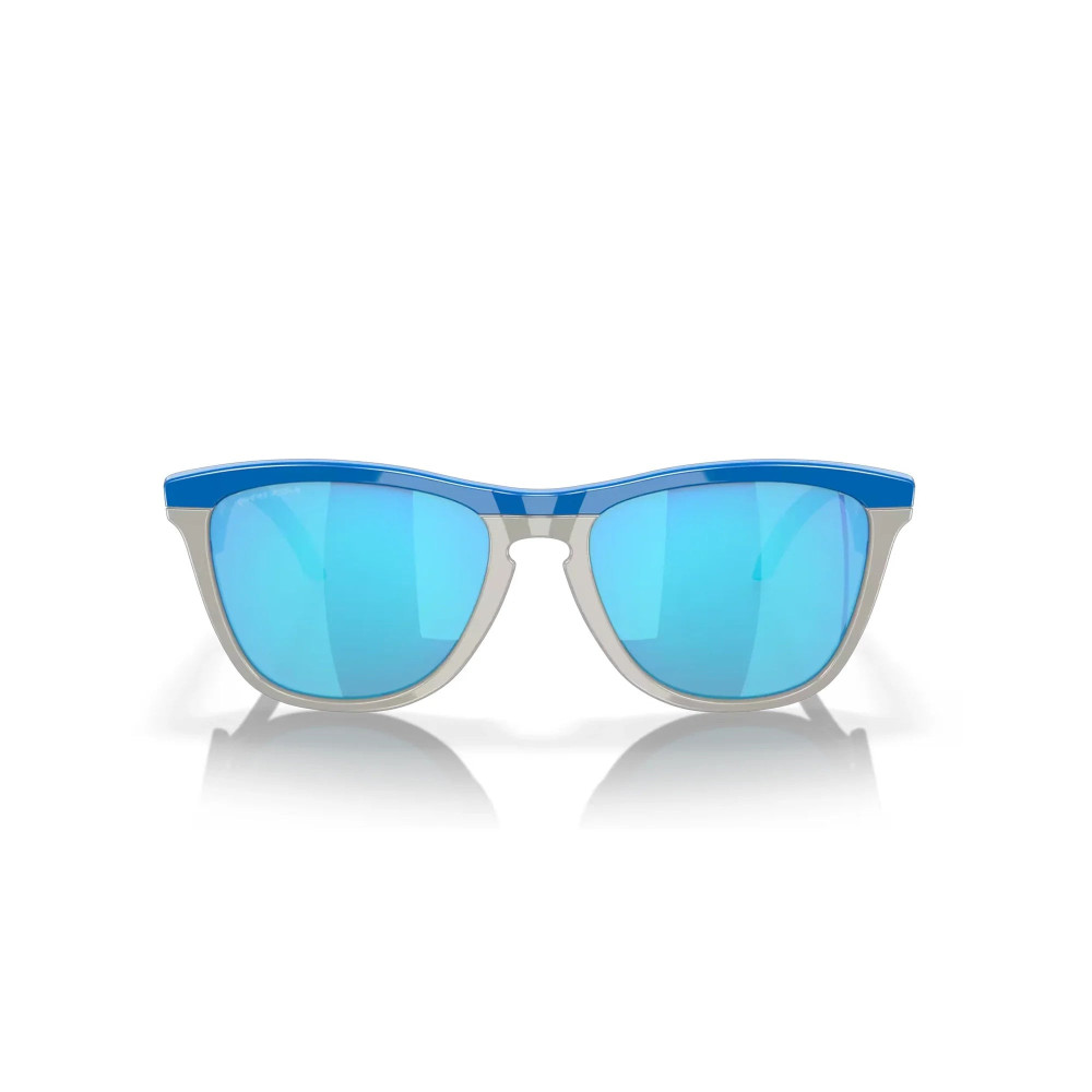 Oakley Frogskins Hybrid Primary Blue/Cool Grey Prizm Sapphire Sunglass