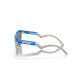 Oakley Frogskins Hybrid Primary Blue/Cool Grey Prizm Sapphire Sunglass