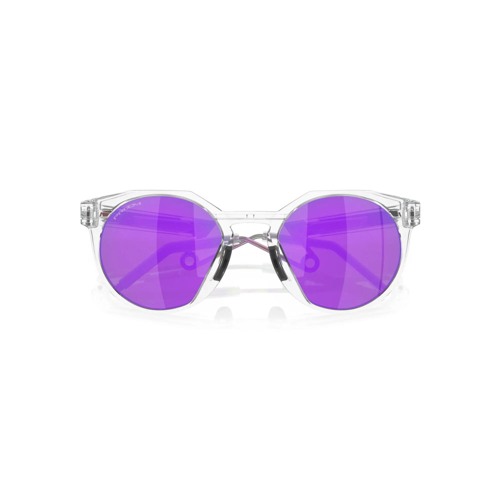Oakley HSTN Metal Matte Clear Prizm Violet Sunglass
