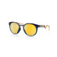 Oakley HSTN Navy/Trans Blue Prizm 24K Polarized Sunglass