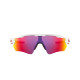 Oakley Radar EV pathed polished white Prizm road Sunglass