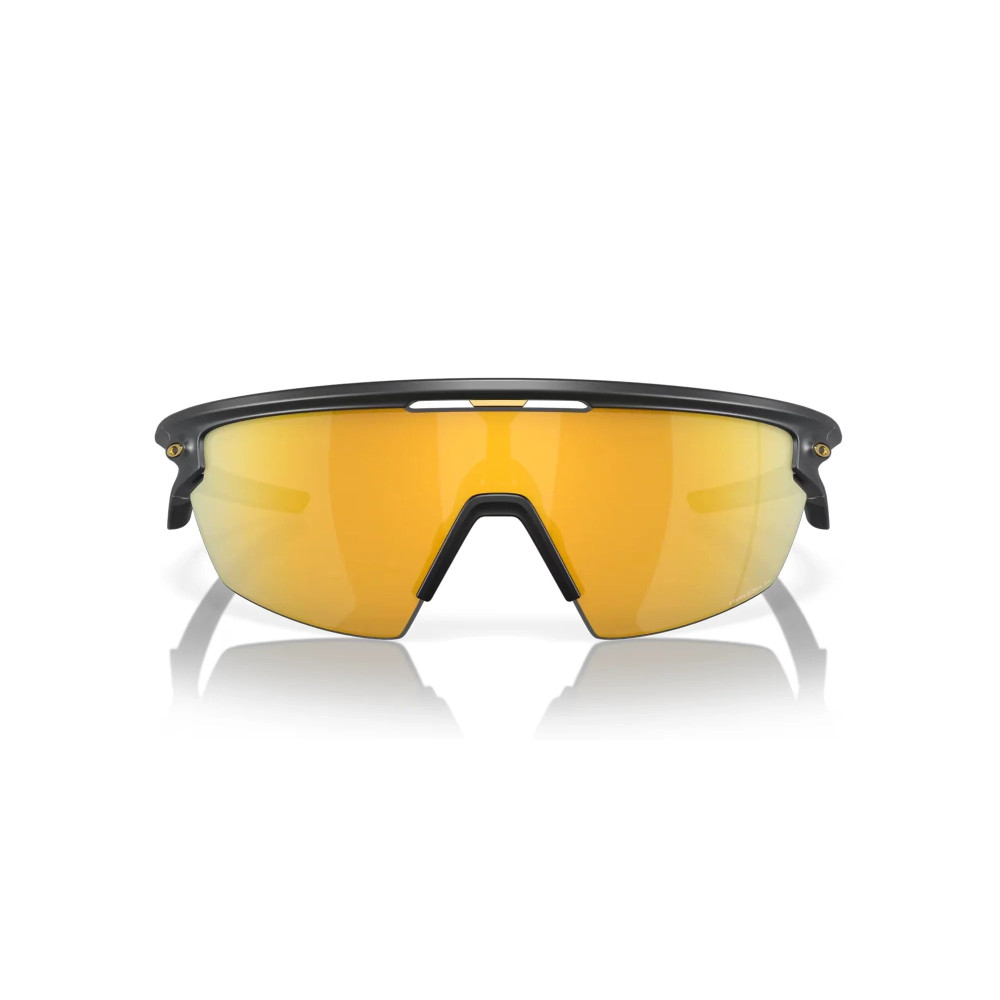 Oakley Sphaera Matte Carbon Prizm 24 k Polarized Sunglass
