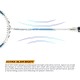 Apacs Asgardia Control Badminton Racket (White Blue)
