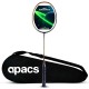 Apacs Asgardia Lite Badminton Racket (Orange Black) (Strung)