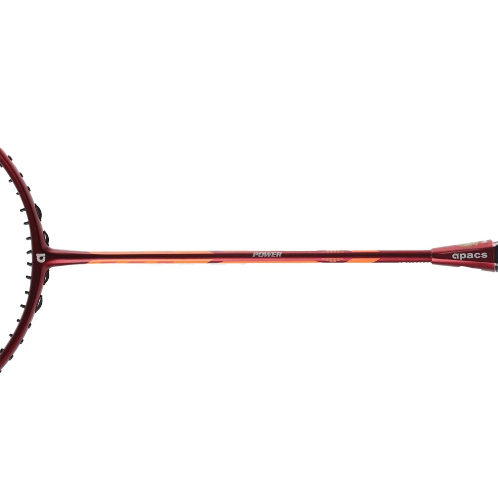 Apacs Dual Power & Speed Badminton Racket (Red/Green/Orange)