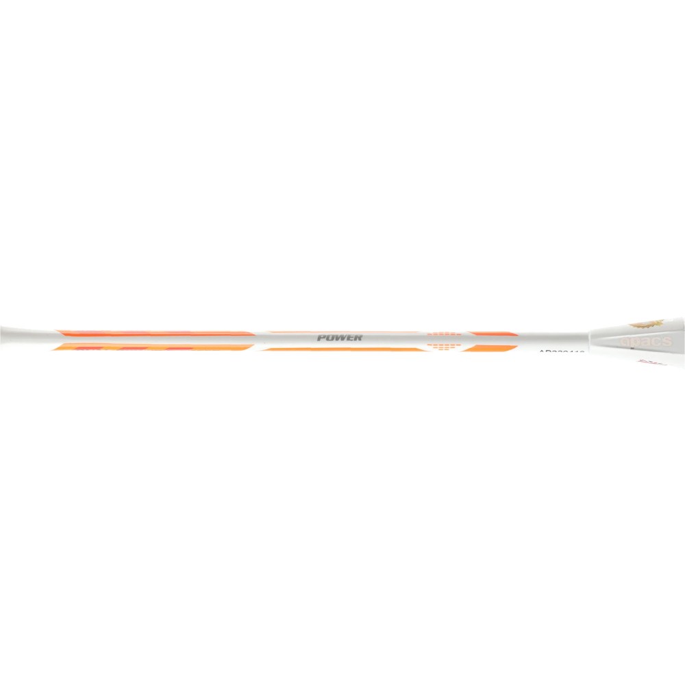 Apacs Dual Power & Speed Badminton Racket (White/Green/Orange)