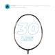 Apacs Feather Weight 55 Badminton Racket (Black/Gold)