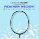Apacs Feather Weight 55 Badminton Racket (Black/Gold)