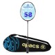 Apacs Feather Weight 55 Badminton Racket (Black/Gold)