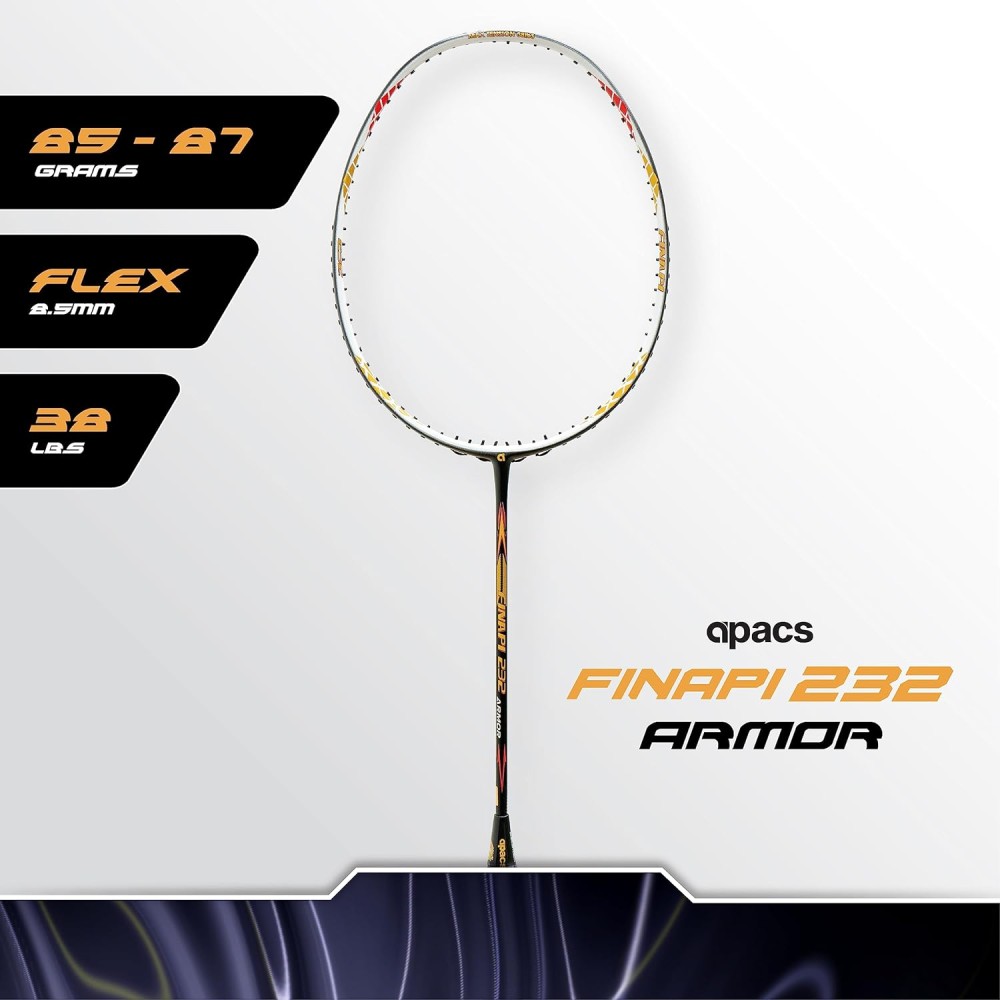 Apacs Finapi 232 Armor Navy Badminton Racket