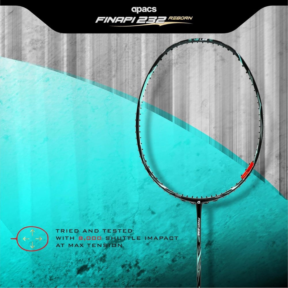 Apacs Finapi 232 Reborn Black Badminton Racket