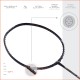 Apacs Finapi 232 Unstrung Badminton Racket (Black)