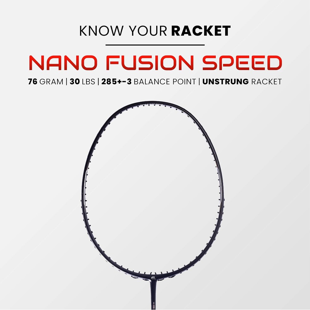 Apacs Nano Fusion 722 Grey Badminton Racket