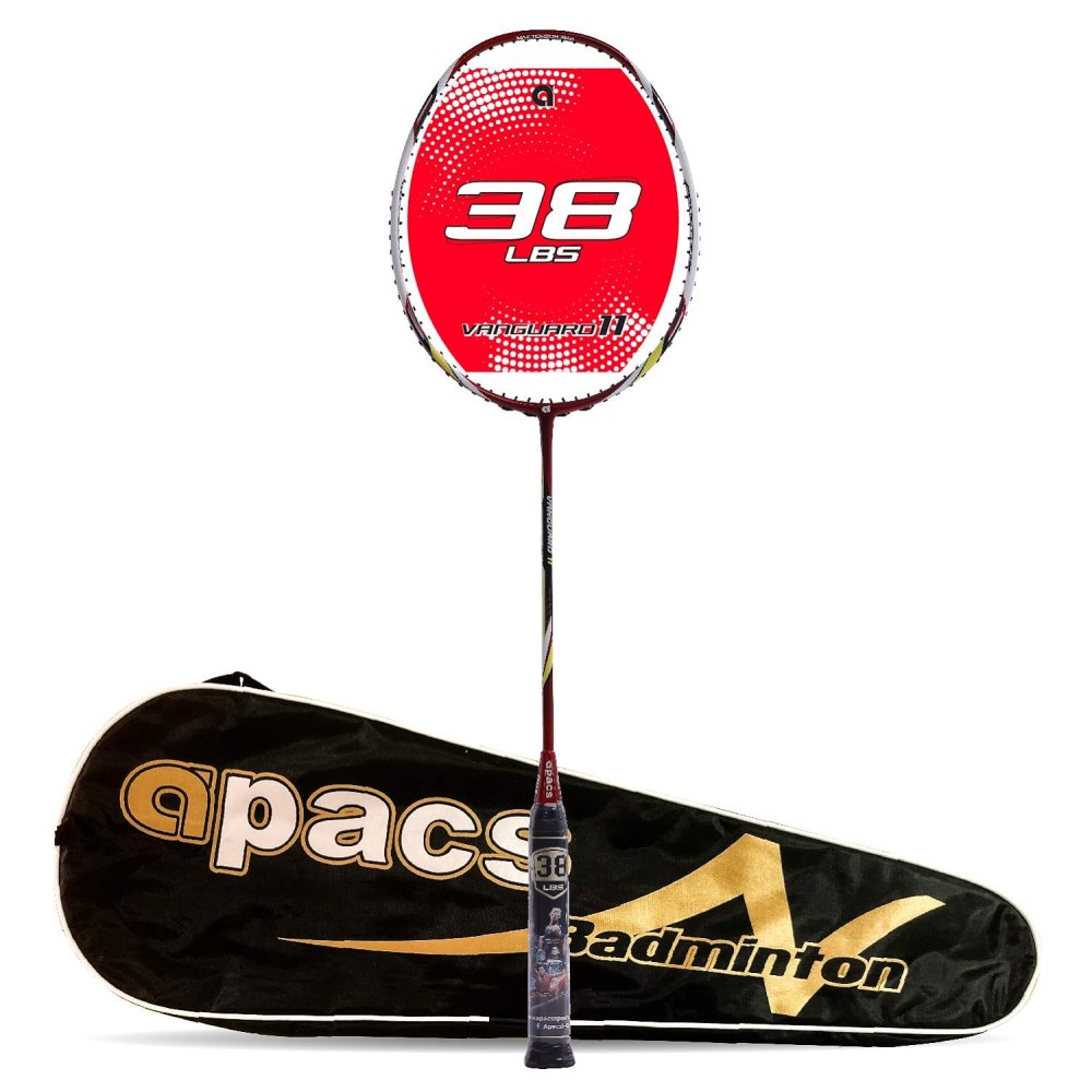 Apacs Vanguard 11 Badminton Racket (Red)