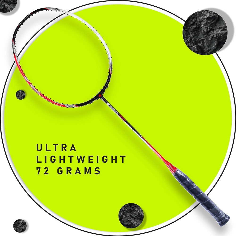 Apacs Z Ziggler 72 Badminton Racket (Red/Black)