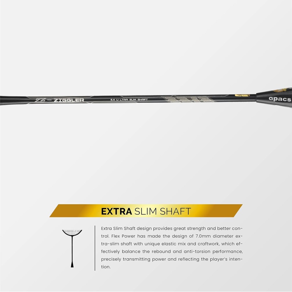 Apacs Z Ziggler (Black) Badminton Racket