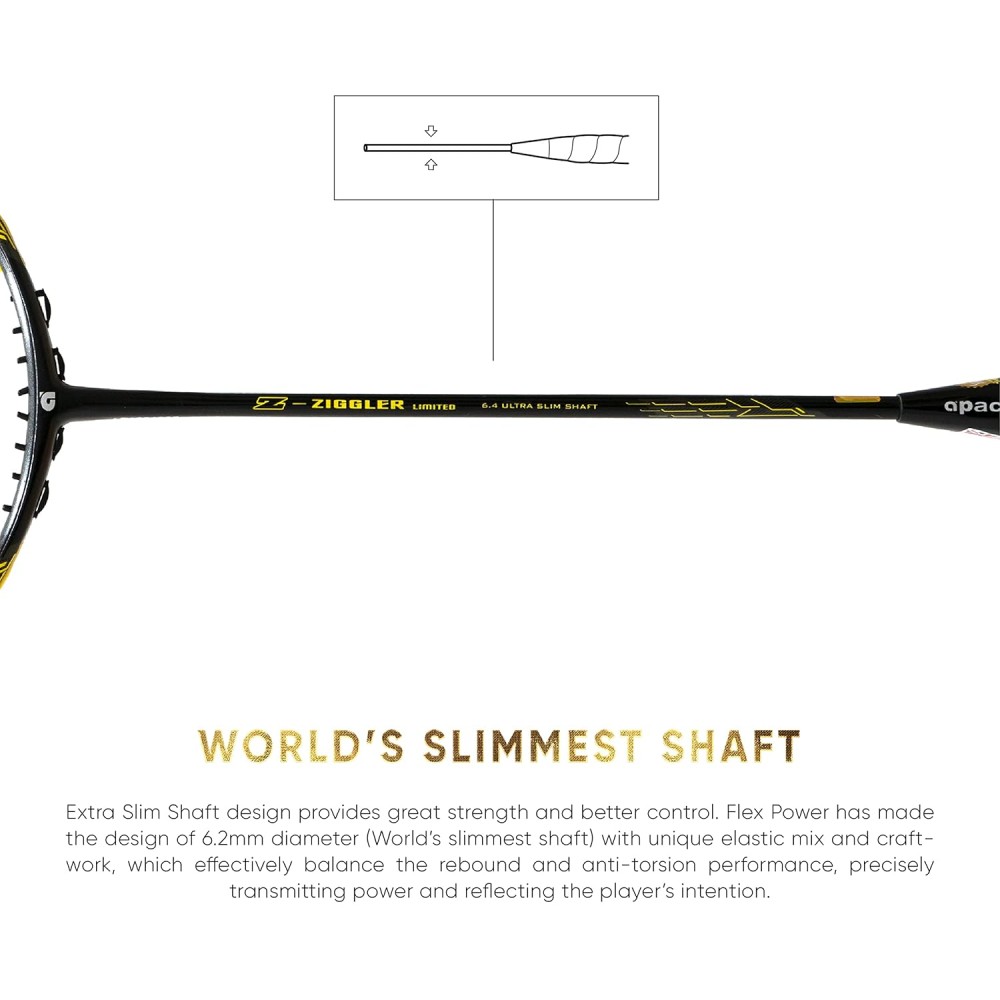 Apacs Z Ziggler Limited Edition Badminton Racket