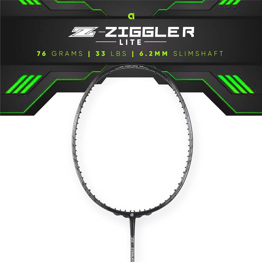 Apacs Z Ziggler Lite Badminton Racket (Grey)