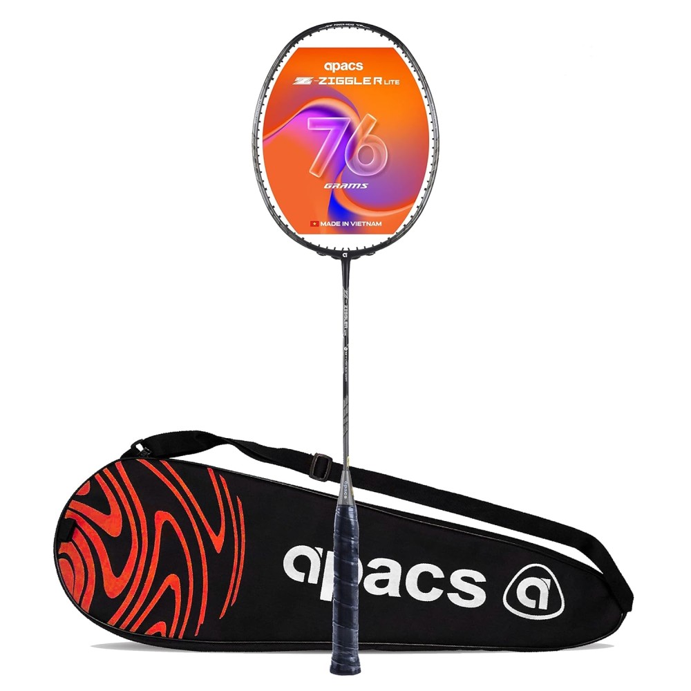 Apacs Z Ziggler Lite Badminton Racket (Grey)