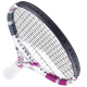 Babolat Evo Aero Lite Pink Unstrung Tennis Racquet - 260 g - White Pink