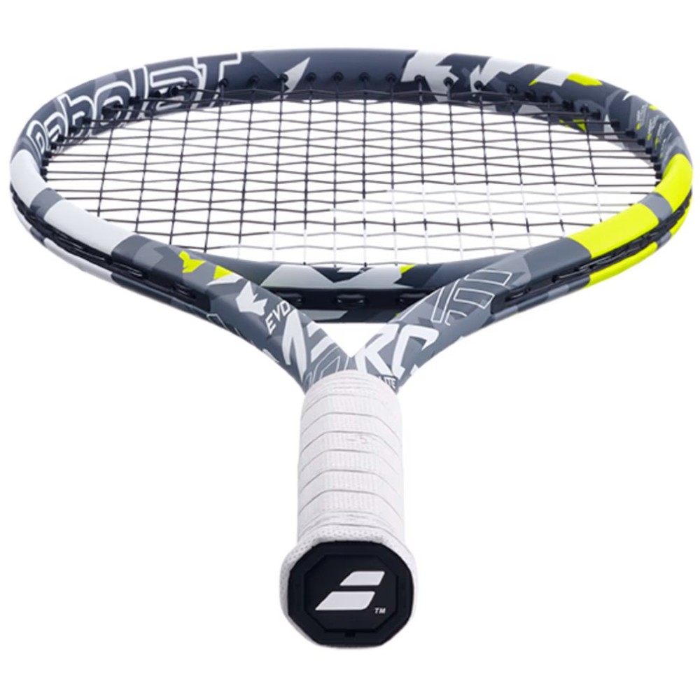 Babolat Evo Aero Lite Unstrung Tennis Racquet - 260 g - Grey Yellow