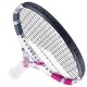 Babolat Evo Aero Pink Unstrung Tennis Racquet - 275 g - Grey Pink