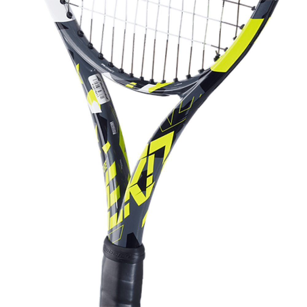 Babolat Pure Aero 2023 Unstrung Tennis Racquet - 300 g - Grey Yellow White