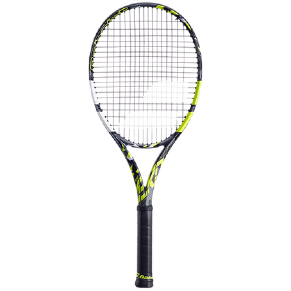 Babolat Pure Aero 2023 Unstrung Tennis Racquet - 300 g - Grey Yellow White
