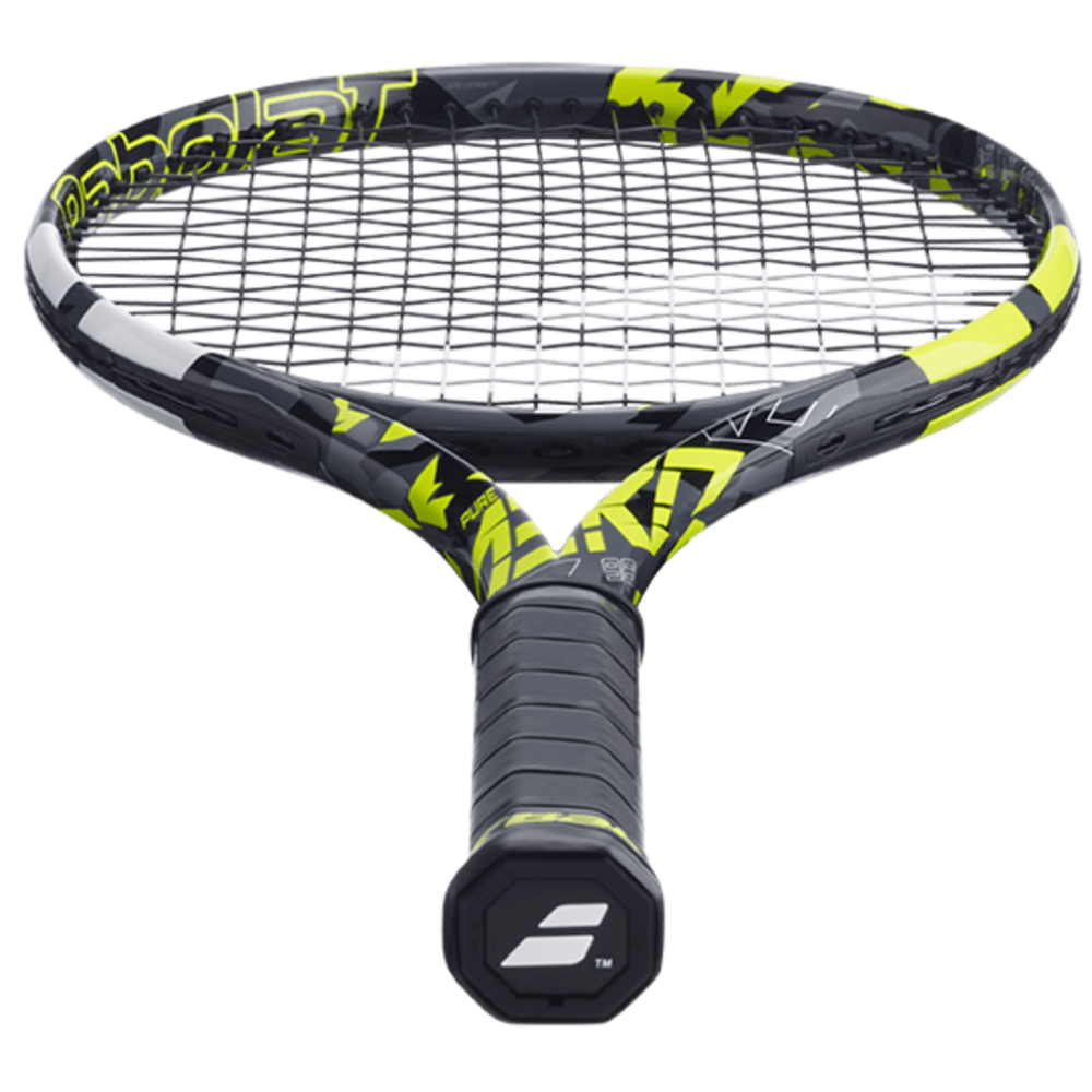 Babolat Pure Aero 98 Unstrung Tennis Racquet - 305 g - Grey Yellow White