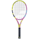 Babolat Pure Aero Rafa Unstrung Tennis Racquet - 290 g - Yellow Pink Blue