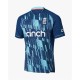 England Blue 2022 ODI World Cup Half Sleeves Cricket Fan Jersey - 100% Dryfit Polyester - With Name Personalization