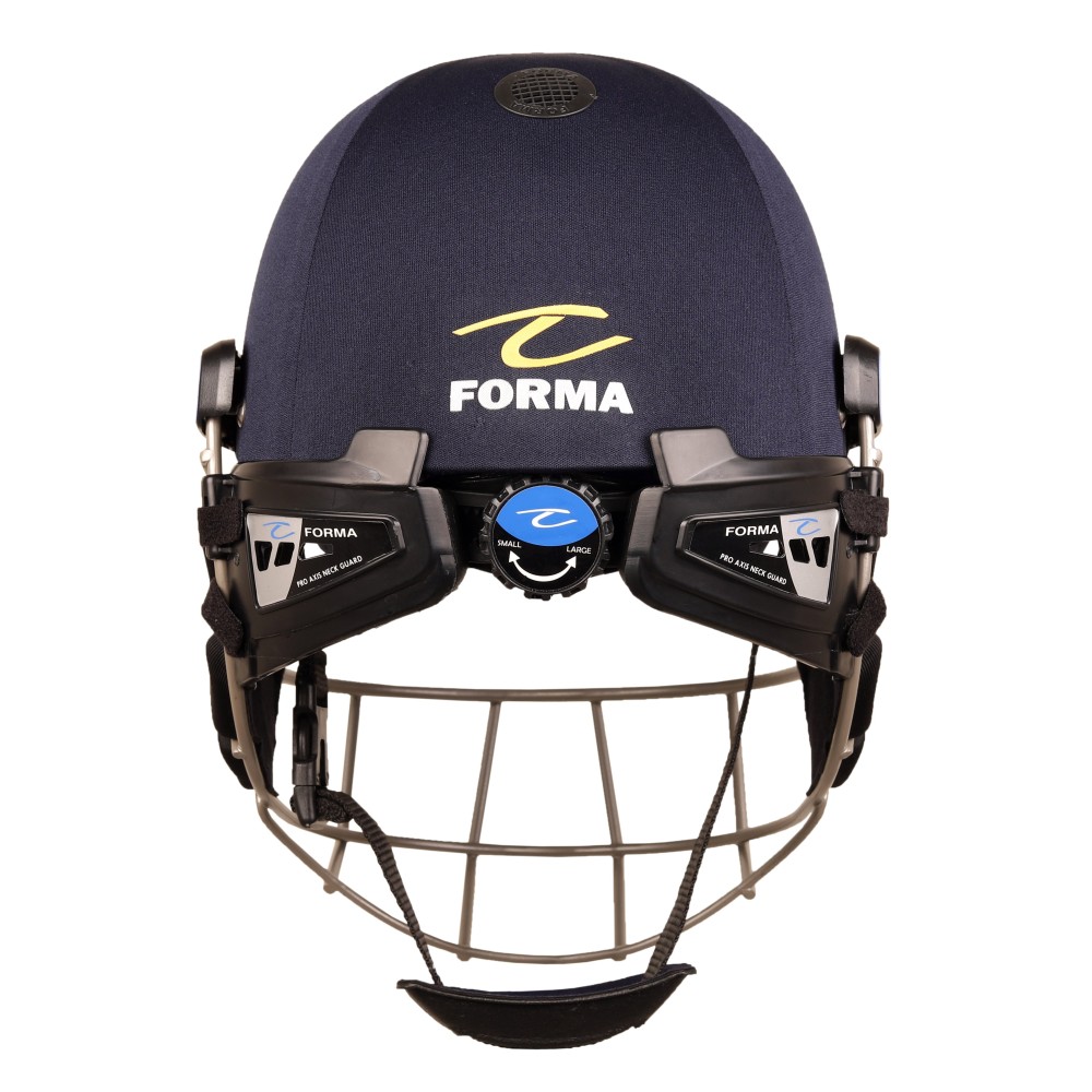 Forma Air Cross Pro Maxx Titanium Cricket Helmet -Navy Blue