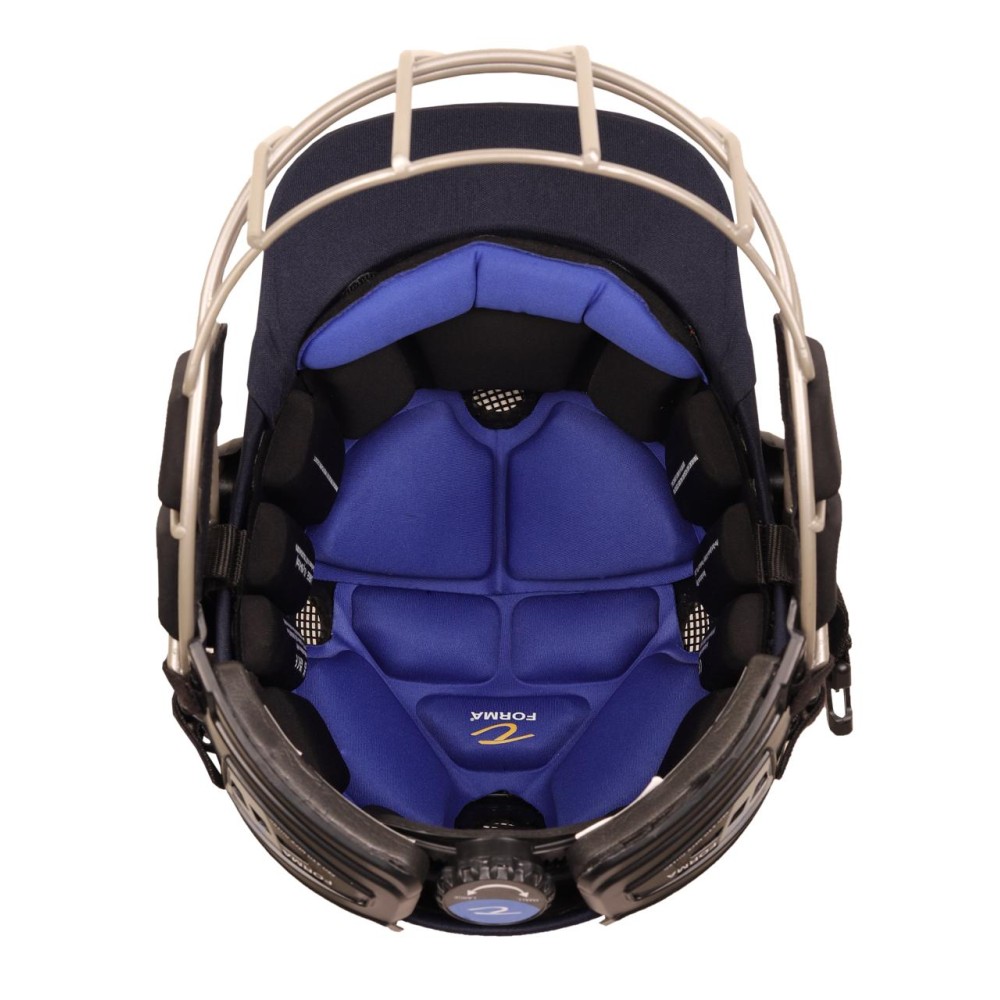Forma Air Cross Pro Maxx Titanium Cricket Helmet -Navy Blue
